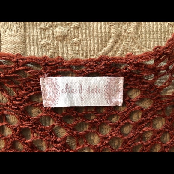 Crochet Vest- Altar’d State - Picture 2 of 2